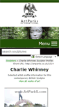 Mobile Screenshot of charlie-whinney.artparks.co.uk