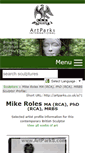 Mobile Screenshot of mike-roles.artparks.co.uk