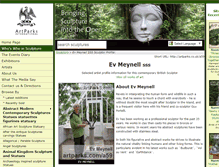 Tablet Screenshot of ev-meynell.artparks.co.uk