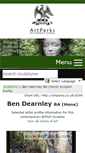 Mobile Screenshot of ben-dearnley.artparks.co.uk