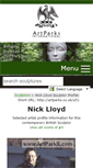 Mobile Screenshot of nick-lloyd.artparks.co.uk
