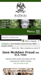 Mobile Screenshot of jane-mcadam-freud.artparks.co.uk