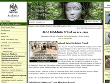 Tablet Screenshot of jane-mcadam-freud.artparks.co.uk