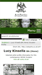 Mobile Screenshot of lucy-kinsella.artparks.co.uk