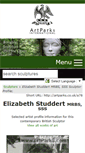 Mobile Screenshot of elizabeth-studdert.artparks.co.uk