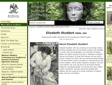 Tablet Screenshot of elizabeth-studdert.artparks.co.uk