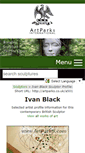 Mobile Screenshot of ivan-black.artparks.co.uk