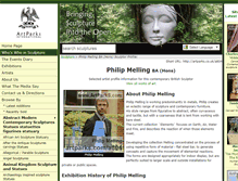 Tablet Screenshot of philip-melling.artparks.co.uk