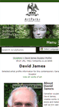 Mobile Screenshot of david-james.artparks.co.uk