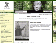 Tablet Screenshot of john-roberts.artparks.co.uk