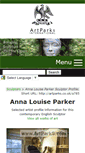 Mobile Screenshot of anna-louise-parker.artparks.co.uk