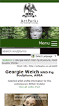 Mobile Screenshot of georgie-welch.artparks.co.uk