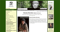 Desktop Screenshot of nicolas-moreton.artparks.co.uk