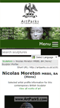 Mobile Screenshot of nicolas-moreton.artparks.co.uk