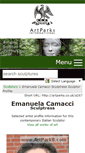 Mobile Screenshot of emanuela-camacci.artparks.co.uk