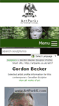 Mobile Screenshot of gordon-becker.artparks.co.uk