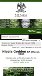 Mobile Screenshot of nicola-godden.artparks.co.uk