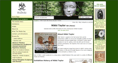 Desktop Screenshot of nikki-taylor.artparks.co.uk