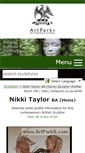 Mobile Screenshot of nikki-taylor.artparks.co.uk