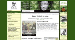 Desktop Screenshot of david-corbett.artparks.co.uk