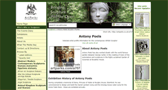 Desktop Screenshot of antony-poels.artparks.co.uk