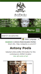 Mobile Screenshot of antony-poels.artparks.co.uk