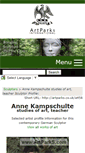 Mobile Screenshot of anne-kampschulte.artparks.co.uk