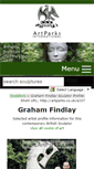 Mobile Screenshot of graham-findlay.artparks.co.uk