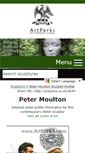 Mobile Screenshot of peter-moulton.artparks.co.uk