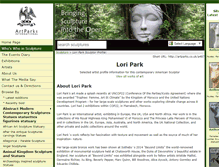 Tablet Screenshot of lori-park.artparks.co.uk