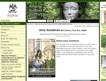 Tablet Screenshot of amy-goodman.artparks.co.uk