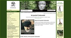 Desktop Screenshot of krzysztof-zukowski.artparks.co.uk