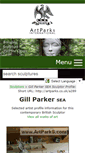 Mobile Screenshot of gill-parker.artparks.co.uk