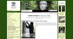 Desktop Screenshot of janine-creaye.artparks.co.uk