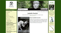Desktop Screenshot of isabelle-faucher.artparks.co.uk